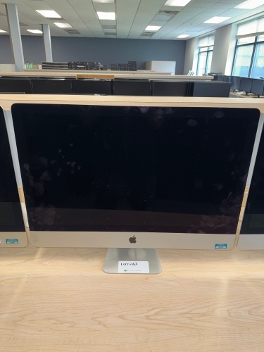 27" APPLE IMAC MODEL A2115 WITH 3.68 GHZ, 64GB RAM, 1TB HARD DRIVE (PASSWORD PROTECTED)