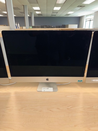 27" APPLE IMAC MODEL A2115 WITH 3.68 GHZ, 64GB RAM, 1TB HARD DRIVE (PASSWORD PROTECTED)
