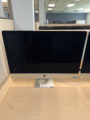27" APPLE IMAC MODEL A2115 WITH 3.68 GHZ, 64GB RAM, 1TB HARD DRIVE (PASSWORD PROTECTED)