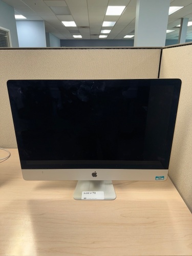 27" APPLE IMAC MODEL A1419 SPECS UNAVAILABLE (PASSWORD PROTECTED)