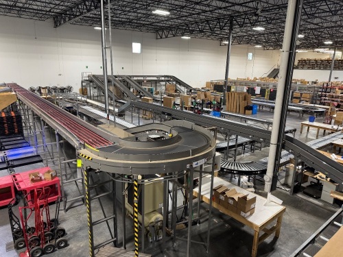 TGW CONVEYOR SYSTEM WITH SDI HCMS APPROXIMATELY 1,700 FEET