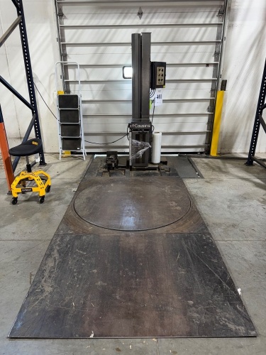 COUSINS LP2100 SHRINK WRAP MACHINE (DELAYED PICK UP TILL 5/23/25)