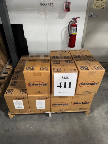 (84) ROLL OF INTERTAPE CLEAR TAPE 6100 2.83" X 999.5 YARDS