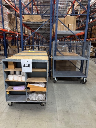 (6) ASSORTED UTILITY CARTS