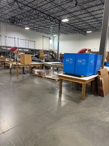 (6) ASSORTED WOOD WORKBENCHES