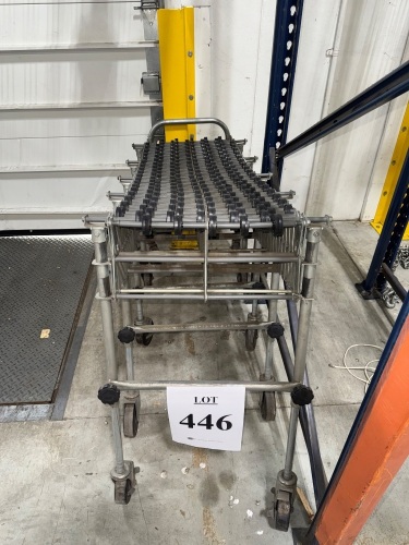 NESTAFLEX 175 GRAVITY EXTENDABLE SKATEWHEEL FLEX CONVEYOR