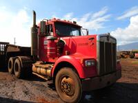 1989 KENWORTH 900B TRUCK TRACTOR, 590,570 MILES, 3760 HRS, VIN/SERIAL:1XKWD29X9KS525211, (NO TITLE) (HC&S No. 535)