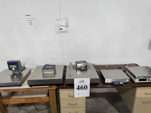 (5) ASSORTED METTLER TOLEDO SCALES