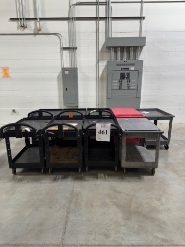 (10) ASSORTED UTILITY CARTS