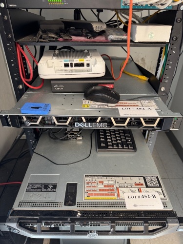 DELL EMC R450 SERVER SERVICE TAG 3JSBW3 WITH 2X 2.4TB SAS 12GB 10K HARD DRIVES, AND 4X 900GB SAS 12GB 15K HARD DRIVES