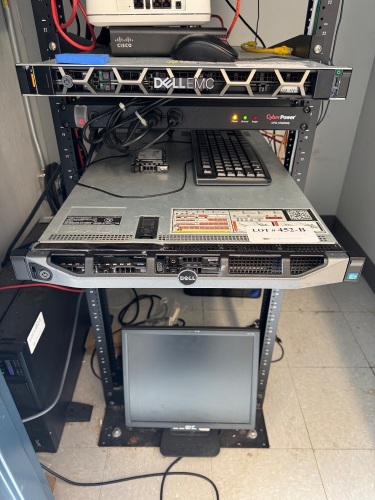 DELL POWEREDGE R620 SERVER WITH 2X 300GB SAS 10K HARD DRIVES, AND 1X 146GB SAS 6GB 15K HARD DRIVE