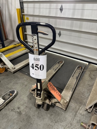 CROWN 5,000 POUND CAPACITY PALLET JACK
