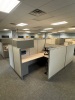 STEELCASE 8-PERSON WORKSTATION