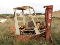 LOT OF (3) FORKLIFTS, (1) 1990 CATERPILLAR VC60D FORKLIFT, (FIELD EQUIPMENT YARD), (HC&S No. 6909), (1) 1988 CATERPILLAR VC60D FORKLIFT, (HAULER SHOP), (HC&S No. 6911), (1) NISSAN FORKLIFT, (STORAGE), (NO KEYS), (ALL PARTS MACHINES)