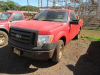 2010 FORD F150 PICKUP, 60,468 MILES, VIN:1FTMF1EW8AKE43487, LICENSE:498MDG, W/TITLE, (HC&S No.328)