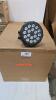 LOT OF 11, SEVEN STARS LPC006 SLIM PAR RGB LIGHTS