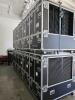 LOT OF 58, ROE VANISH 25mm LED WALL TILES 1200mmX 1200mm W/10 CASES