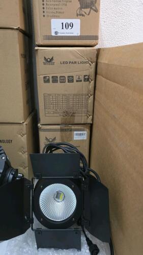 LOT OF 4, WECAN DMX512 LED PAR LIGHTS