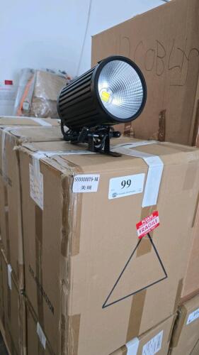 LOT OF 12, COB IP65 LIGHTS -USED