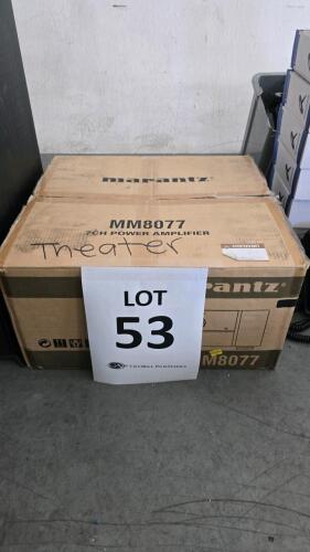 MARANTZ MM8077 7CH POWER AMPLIFIER NEW