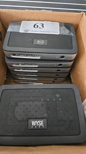 LOT OF 11, DELL TXO WYSE THIN CLIENT