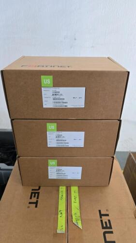 LOT OF 3 FORTINET FORTIGATE FG-40F NEW