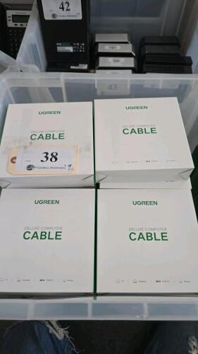 LOT OF 26, UGREEN USB 3.0 EXTENSION CABLE 5M 20826