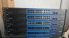 LOT OF 5, TRENDNET TEG-30262/A H/W:VI.IR 24 PORT GIGABIT SWITCH W/2X10G SFP+ SLOTS