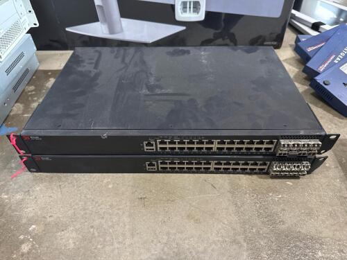 (2) Dell Networking N2024P switch