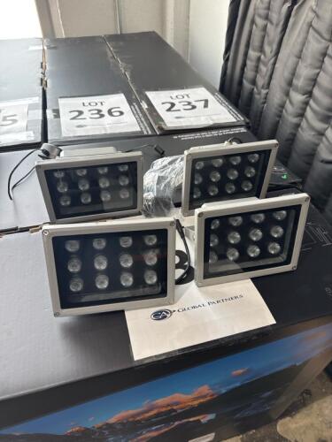 (4) Illuminator for CCTV IP Camera