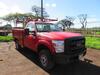 2015 FORD F350 UTILITY BED PICKUP, 7876 MILES, VIN:1FDBF3B67FED69259, LICENSE: 567MDL, W/TITLE, (HC&S No.405) - 2