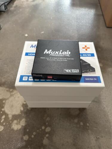 (3) MuxLab ProDigital HDMI over IP H.264/265 PoE Transmitter, 4K/30