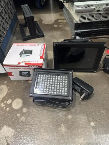 (1) IR Illuminator (2) infrared illuminator