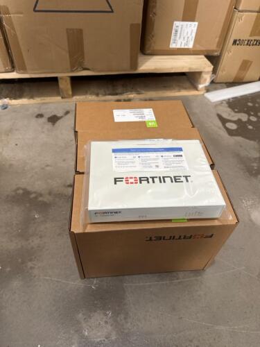 (3) Fortinet FortiGate 60F Network Security/Firewall Appliance