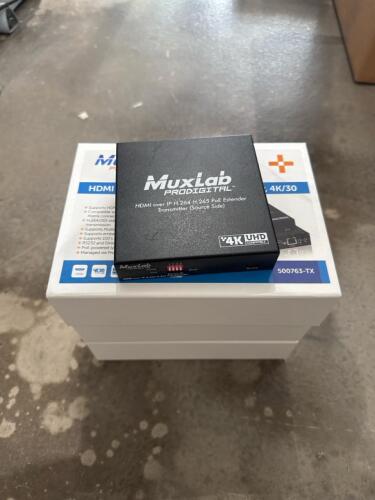 (3) MuxLab ProDigital HDMI over IP H.264/265 PoE Transmitter, 4K/30