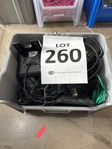 A lot of assorted office supplies