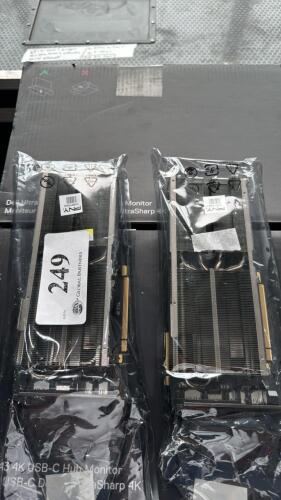 (2) Lenovo ThinkStation NVIDIA GeForce RTX 2080 Super 8GB GDDR6 Graphics Card - (4X61A22496)