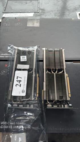 (2) Lenovo ThinkStation NVIDIA GeForce RTX 2080 Super 8GB GDDR6 Graphics Card - (4X61A22496)