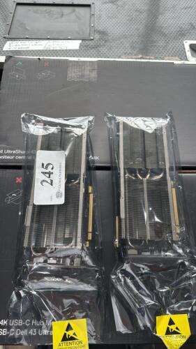 (2) Lenovo ThinkStation NVIDIA GeForce RTX 2080 Super 8GB GDDR6 Graphics Card - (4X61A22496)