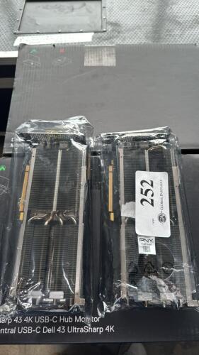 (2) Lenovo ThinkStation NVIDIA GeForce RTX 2080 Super 8GB GDDR6 Graphics Card - (4X61A22496)