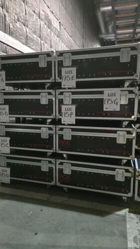 COMPLETE SYSTEM CONSISTOF LOTS 175A THROUGH 175F, 330 LADDERS 41in AND 66 FLOOR BASES 41in W/44 CASES