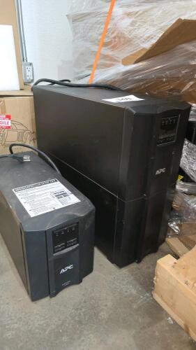 LOT OF 2 , ASST'D APC BATTERY BACKUP , 1500 AND 2200