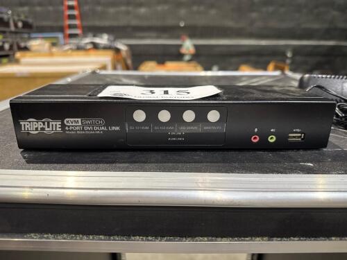 Tripp Lite B004-DUA4-HR-K 4-Port DVI Dual Link KVM Switch