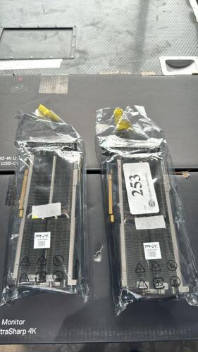 (2) Lenovo ThinkStation NVIDIA GeForce RTX 2080 Super 8GB GDDR6 Graphics Card - (4X61A22496)