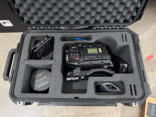 Blackmagic Design URSA Mini Pro 12K with accessories