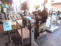 BUFFALO MINI PRESS AND ROCKWELL DOUBLE GRINDER, (MAIN MECHANIC SHOP)