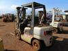 2007 NISSAN 50 PROPANE FORKLIFT, 4,000LB., 3,749 HRS., MODEL: MLP02A25LV, (HC&S No. 670) - 5