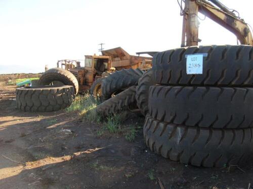 LOT ASST'D USED TIRES, (FIELD EQUIPMENT YARD)