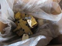 LOT ASST'D CATERPILLAR, JOHN DEERE, HYDRAULIC PUMPS, PLUS ASST'D PARTS, (13 PALLETS), (MAIN MECHANIC SHOP)