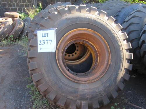 LOT (13) ASST'D NEW AND USED TIRES, 620, 20.5-25, (FIELD EQUIPMENT YARD)